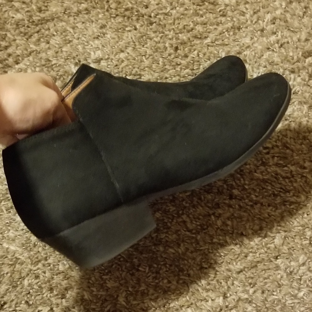 Black booties